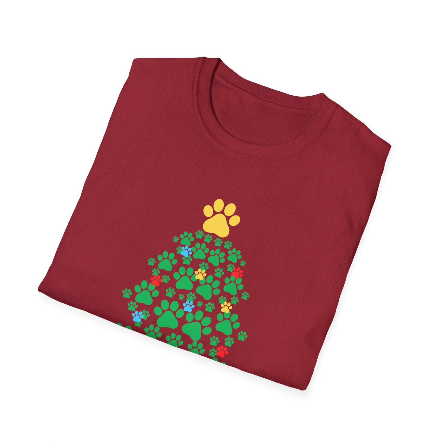 Paw print Christmas Tree