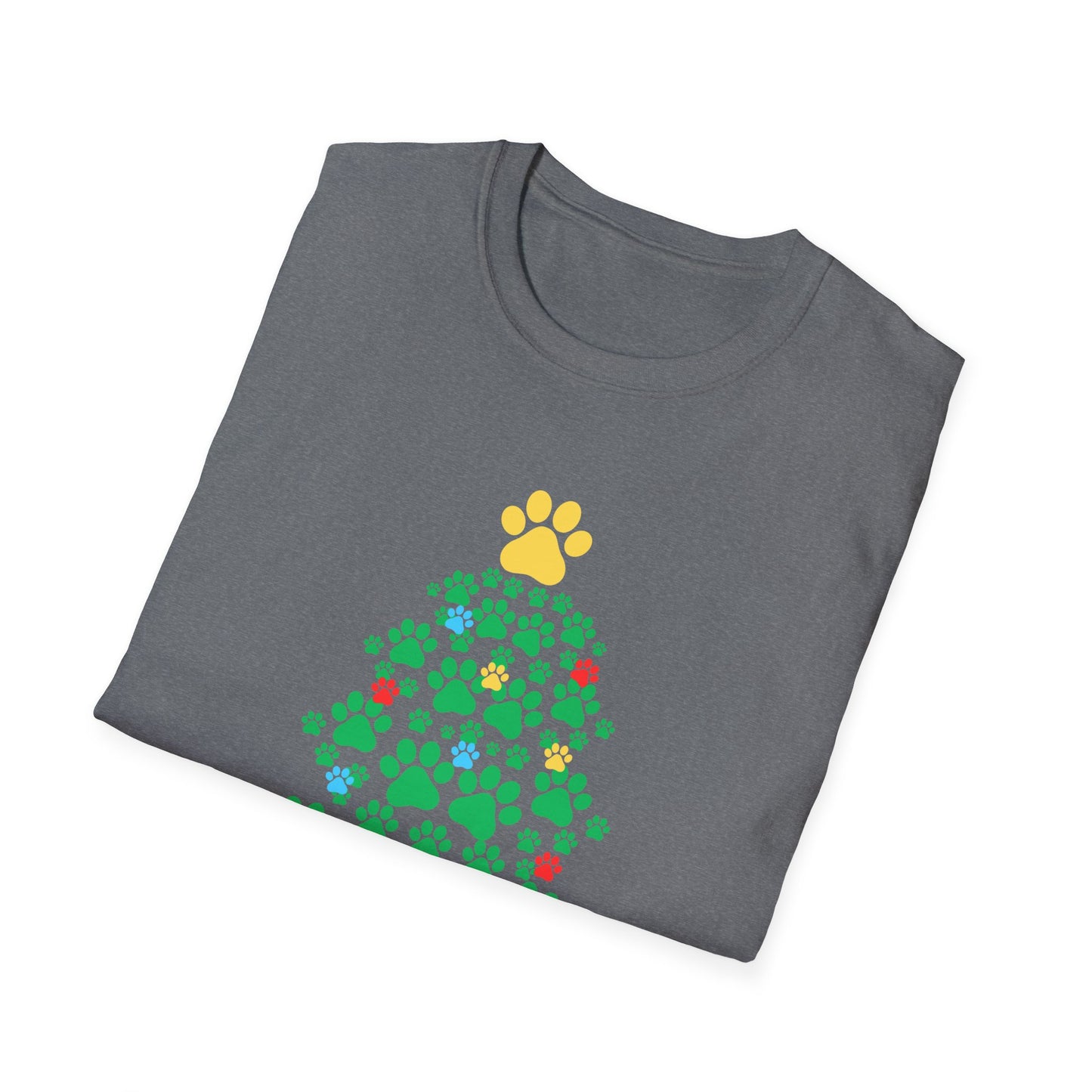 Paw print Christmas Tree