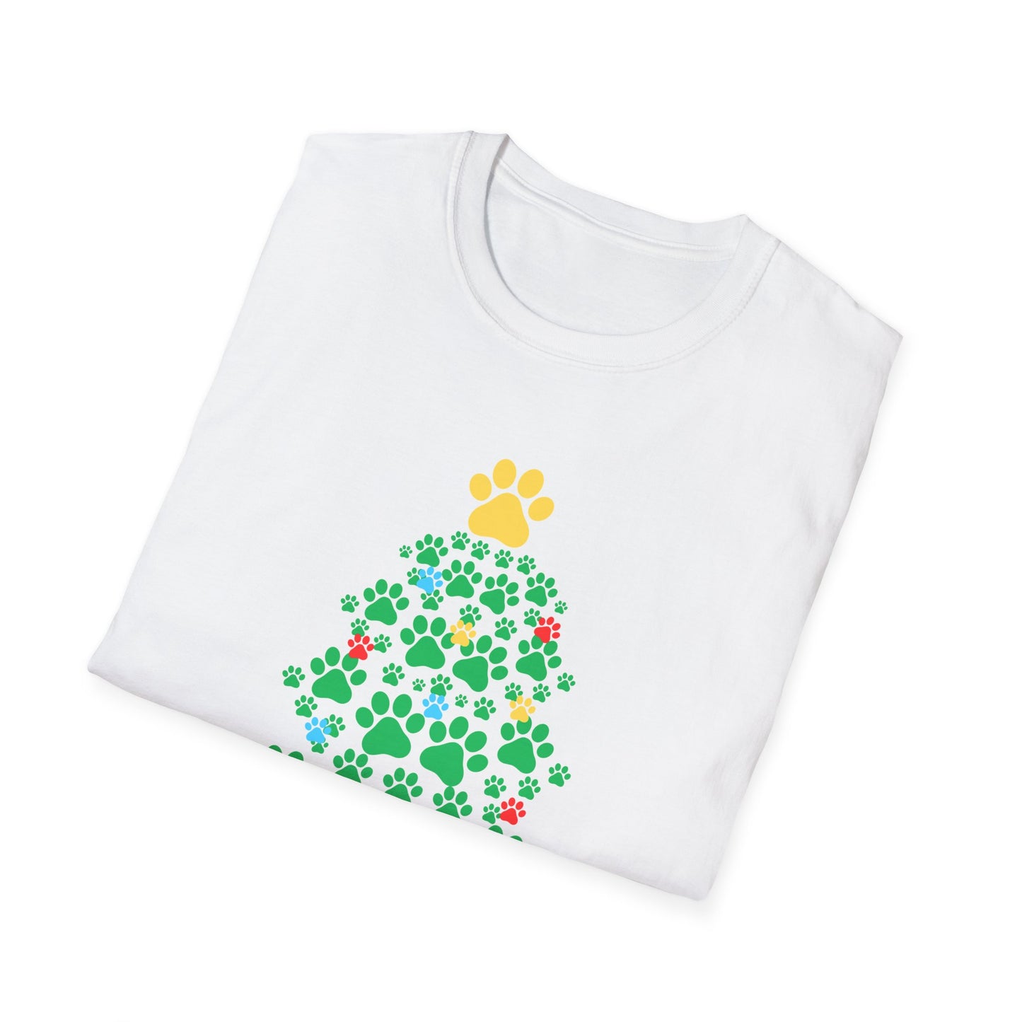 Paw print Christmas Tree