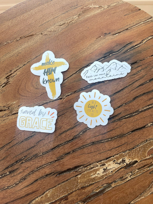 Faith sticker packs